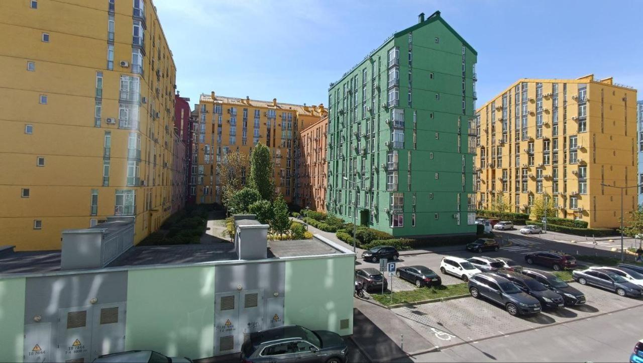 Зручна Квартира В Жк Комфорт Таун Kiev Exteriör bild